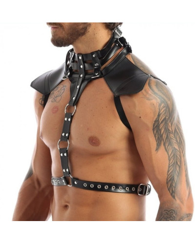 Harnais Simili HALTER Noir 