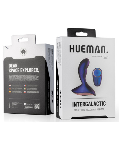 Stimulateur de prostate Intergalactic Hueman 8.5 x 3.2cm 