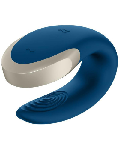 Stimulateur connecté DOUBLE LOVE LUXURY Bleu 