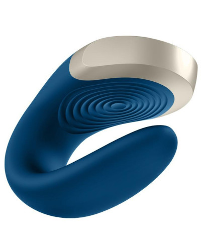 Stimulateur connecté DOUBLE LOVE LUXURY Bleu 