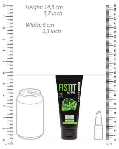 Lubrifiant Fist It Natural Vegan 100ml 
