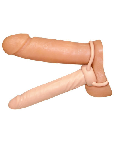 Gode pour Double pénétration 13.5 x 2.5cm 
