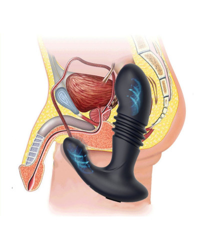 Stimulateur de prostate vibrant Thrusty Max 12 x 3.5cm 