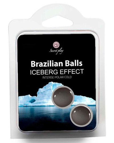 Boules de massage Brazilian Balls Effet Iceberg 