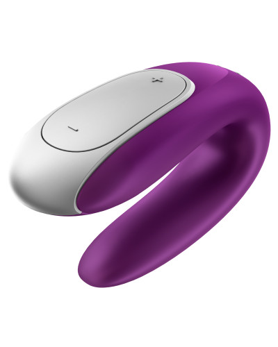 Double stimulateur connecté Double Fun Satisfyer Violet 