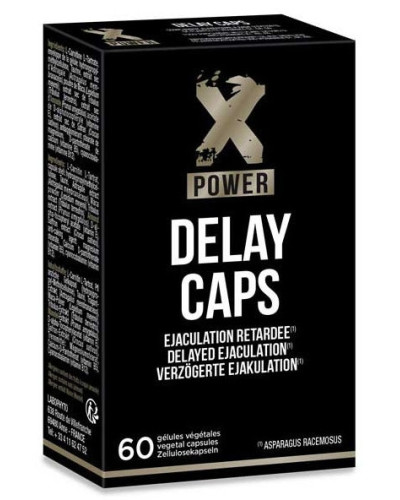 Retardant l'éjaculation DelayCaps XPower 60 Gélules 