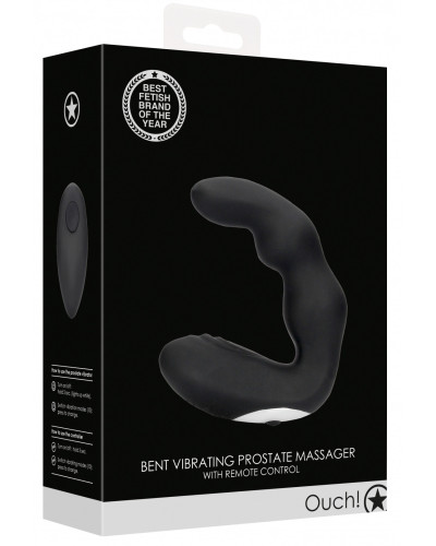 Stimulateur de prostate Bent 10 x 3.5cm 