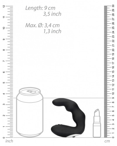 Stimulateur de prostate Bent 10 x 3.5cm 