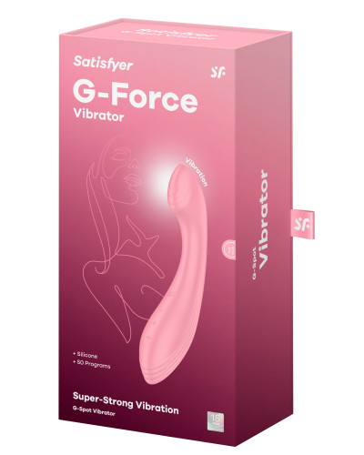 Vibro G-Force 19cm Rose 