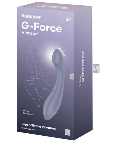 Vibro G-Force 19cm Mauve 