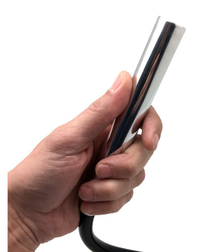 Embout de lavement en métal Long Steel 15 x 2.5cm 