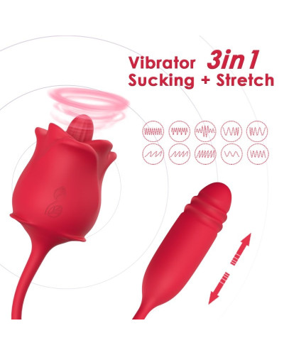 Double Stimulateur Thrustlick 12 x 3cm 