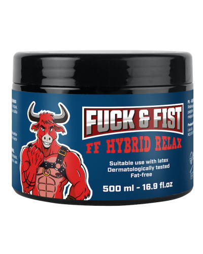 Lubrifiant épais relaxant Fuck & Fist FF Hybrid Relax 500ml 