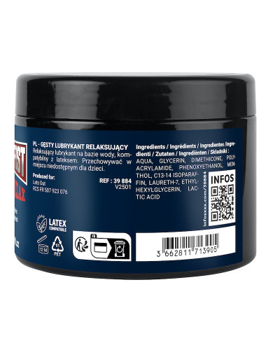 Lubrifiant épais relaxant Fuck & Fist FF Hybrid Relax 500ml 