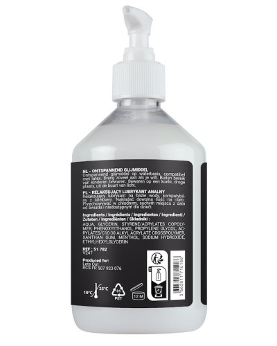 Lubrifiant relaxant Sensualube Anal Relaxing 500ml 