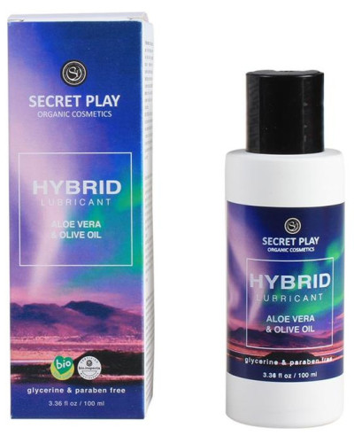 Lubrifiant Bio Hybrid Lube Aloe Vera et Huile d'Olive 100ml 