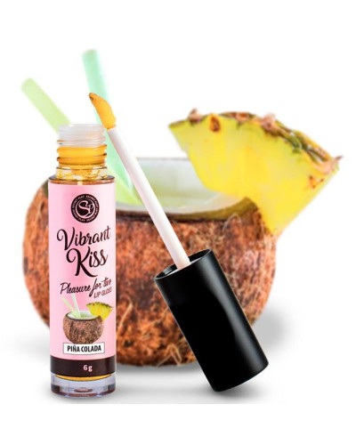 Gloss Vibrant Kiss Piña Colada 6gr 