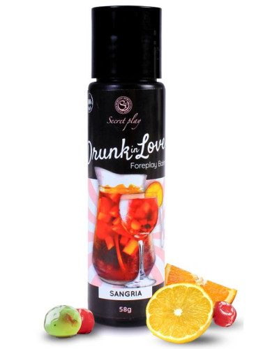 Lubrifiant Comestible Drunk In Love Sangria 60ml 