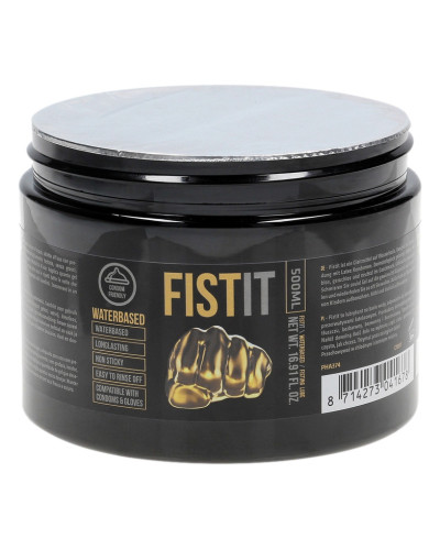Lubrifiant Eau Fist It 500ml - Pot noir 