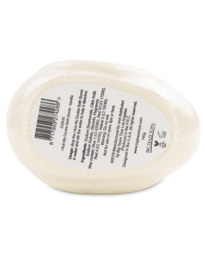 Bombe de bain Moussante Canard Parfum Vanille 