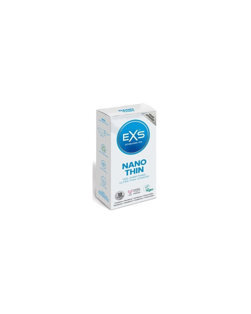 Préservatifs fins Nano Thin x12 