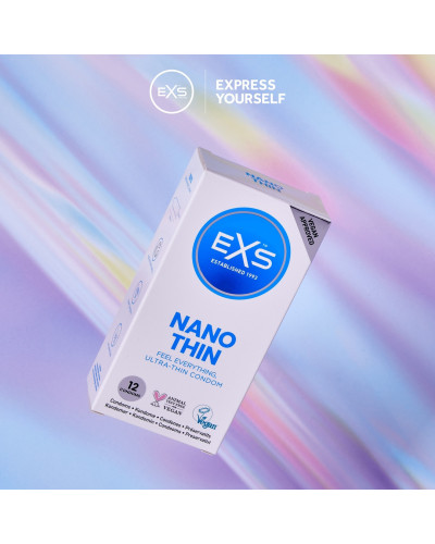 Préservatifs fins Nano Thin x12 