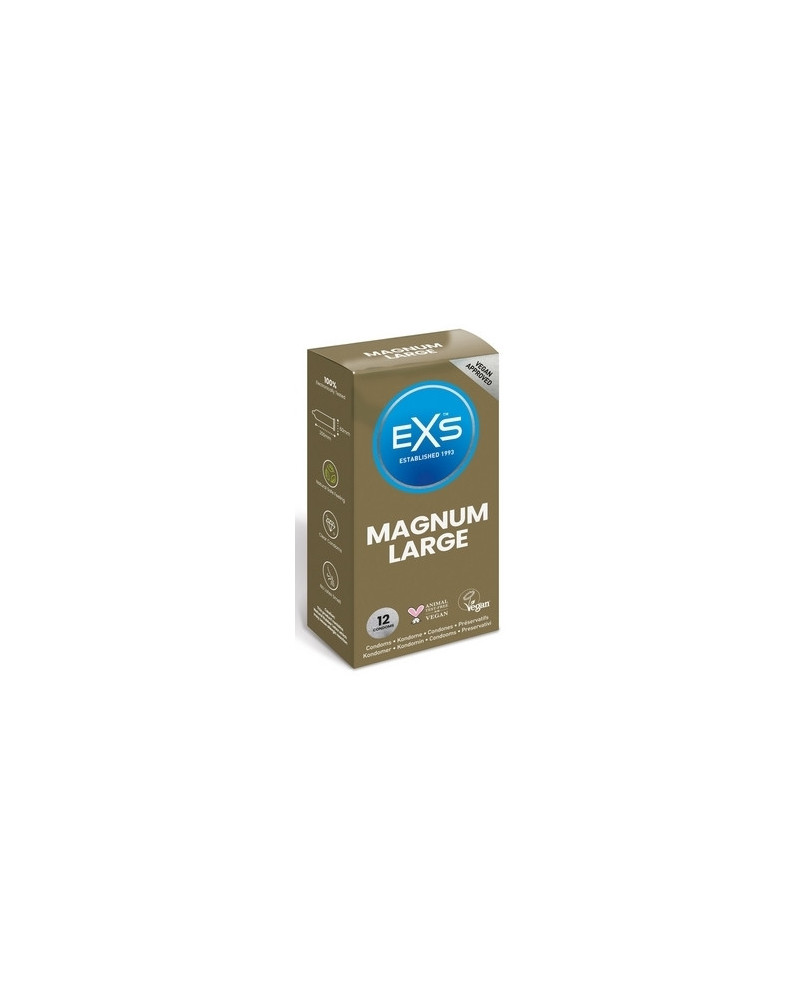 Préservatifs Grande Taille Magnum x12 