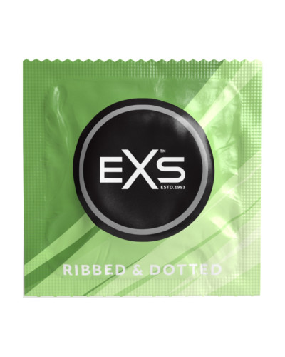 Préservatifs texturés Ribbed & Dotted x12 