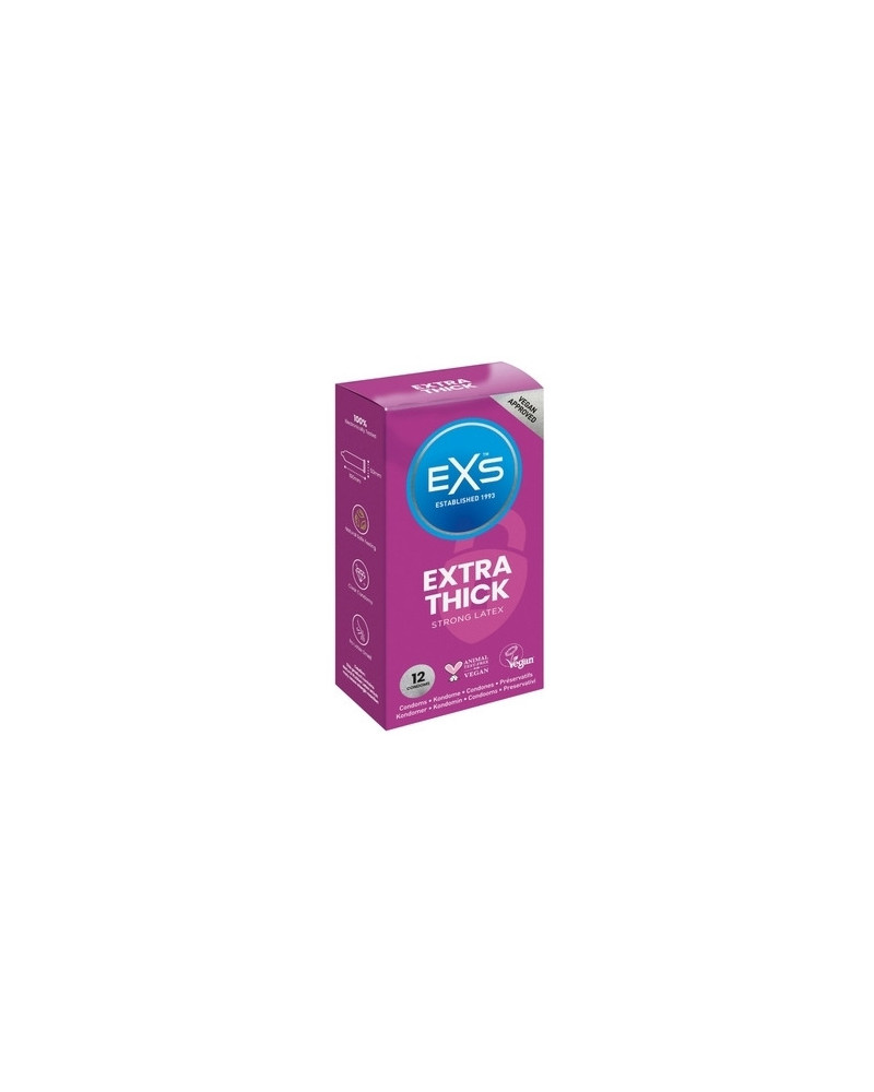 Préservatifs épais Extra Safe x12 