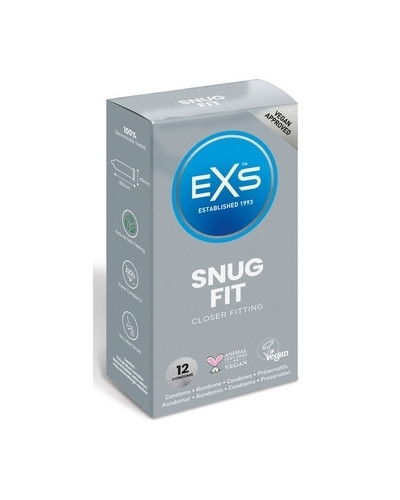 Préservatifs étroits Snug Fit x12 