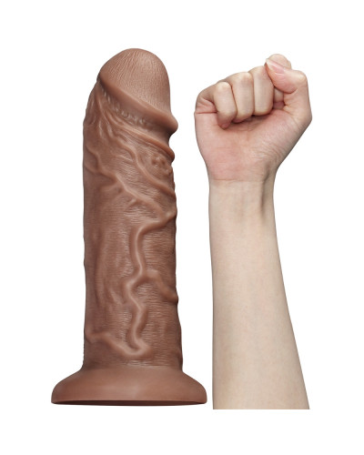Gode Chubby Dildo 23 x 6.5 cm Marron 