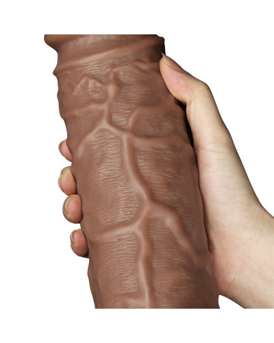 Gode Chubby Dildo 23 x 6.5 cm Marron 