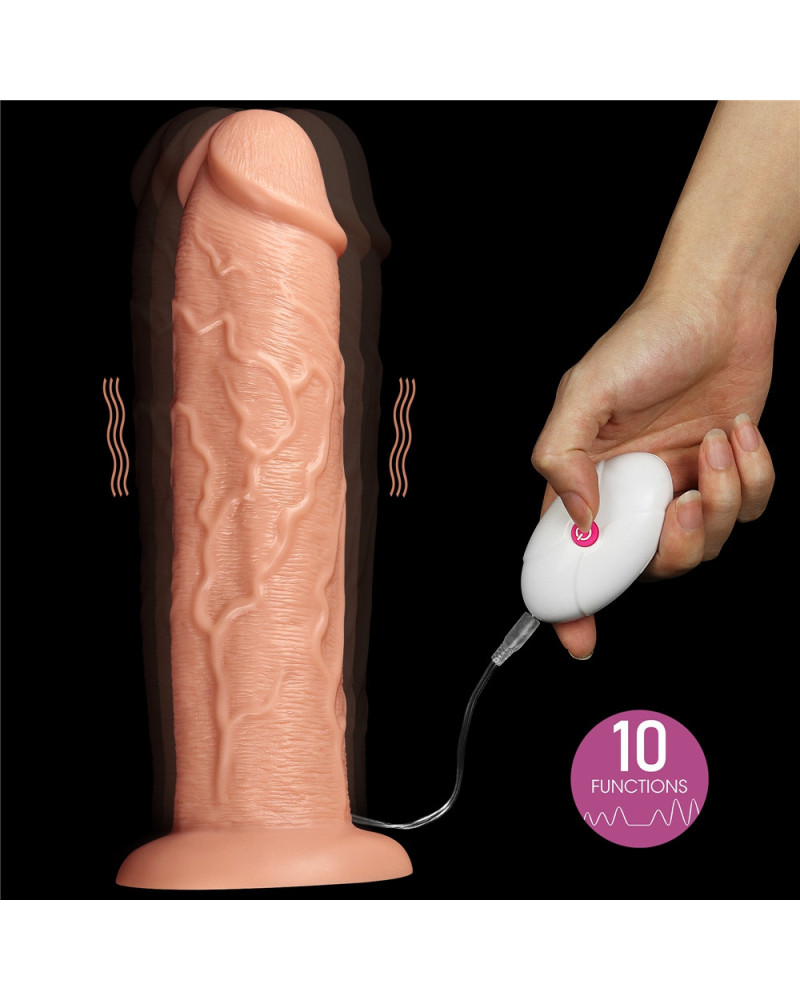 Gode vibrant Long Dildo 25 x 6 cm 