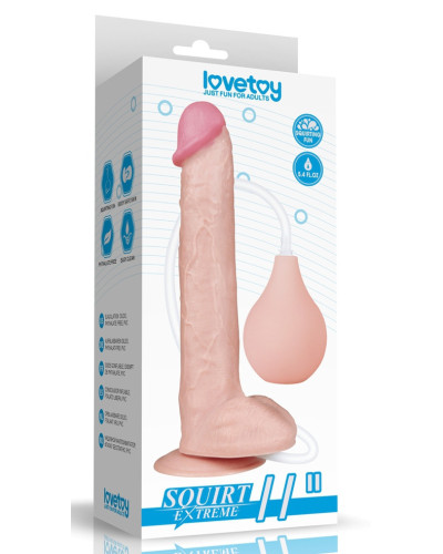 Gode éjaculateur Squirt 22 x 4.5 cm 