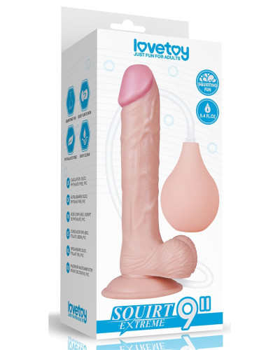Gode éjaculateur Squirt 18 x 4.5 cm 