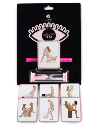 Jeu de cartes Kamasutra Memory  