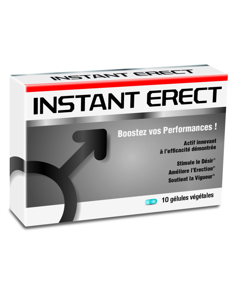 INSTANT ERECT 10 Gélules 