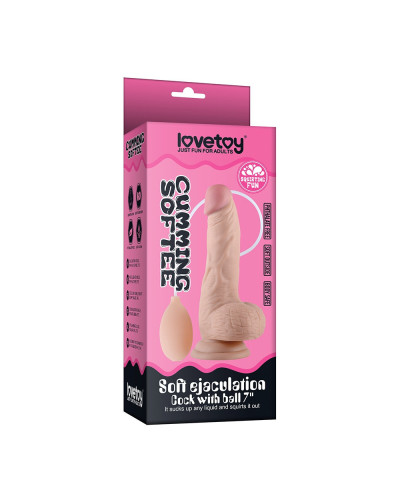 Gode éjaculateur Cumming Softee 14 x 4.5 cm 