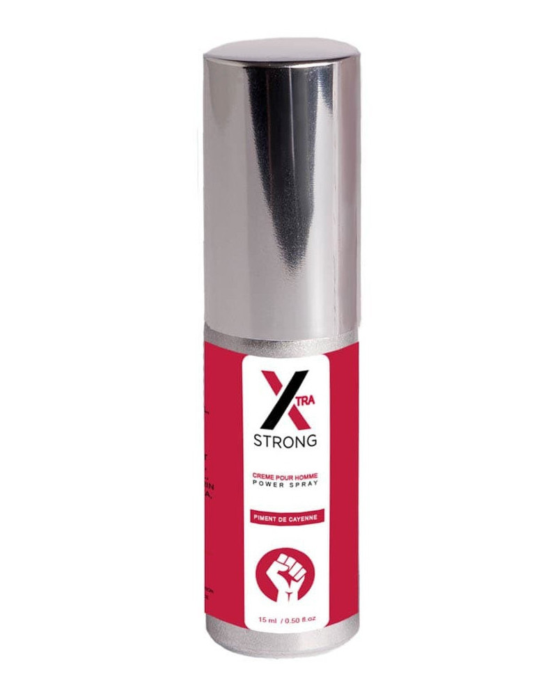 Crème de pénis X Strong Piment 15ml 