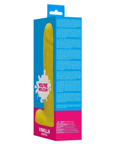 Savon pénis Dicky Soap jaune 