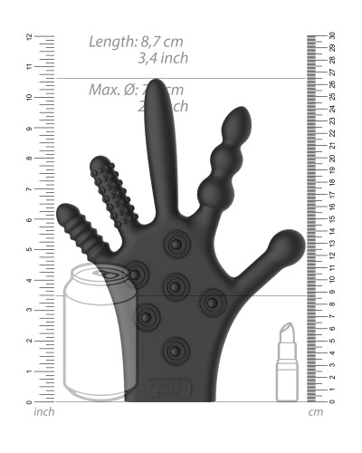 Gant texturé Silicone Fist It 