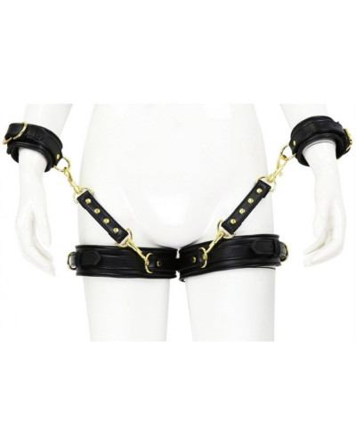 Menottes Poignets-Cuisses Simili 