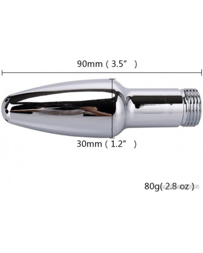 Embout de Douche Enema Alu 9 x 3cm 