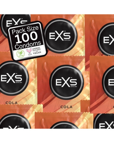 Préservatifs aromatisés Cola x100 