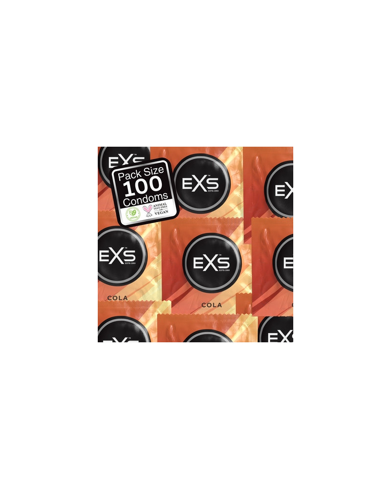 Préservatifs aromatisés Cola x100 