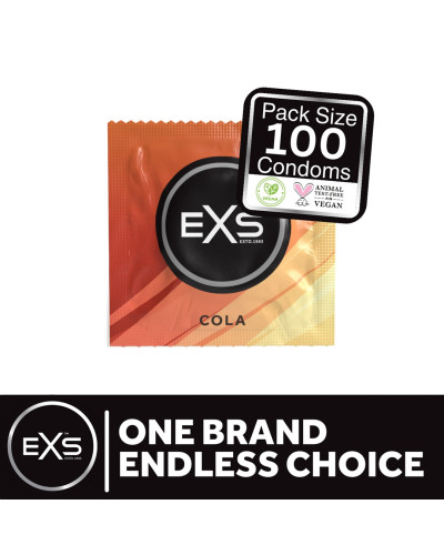 Préservatifs aromatisés Cola x100 
