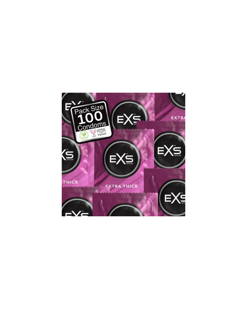 Préservatifs épais EXTRA SAFE x100 