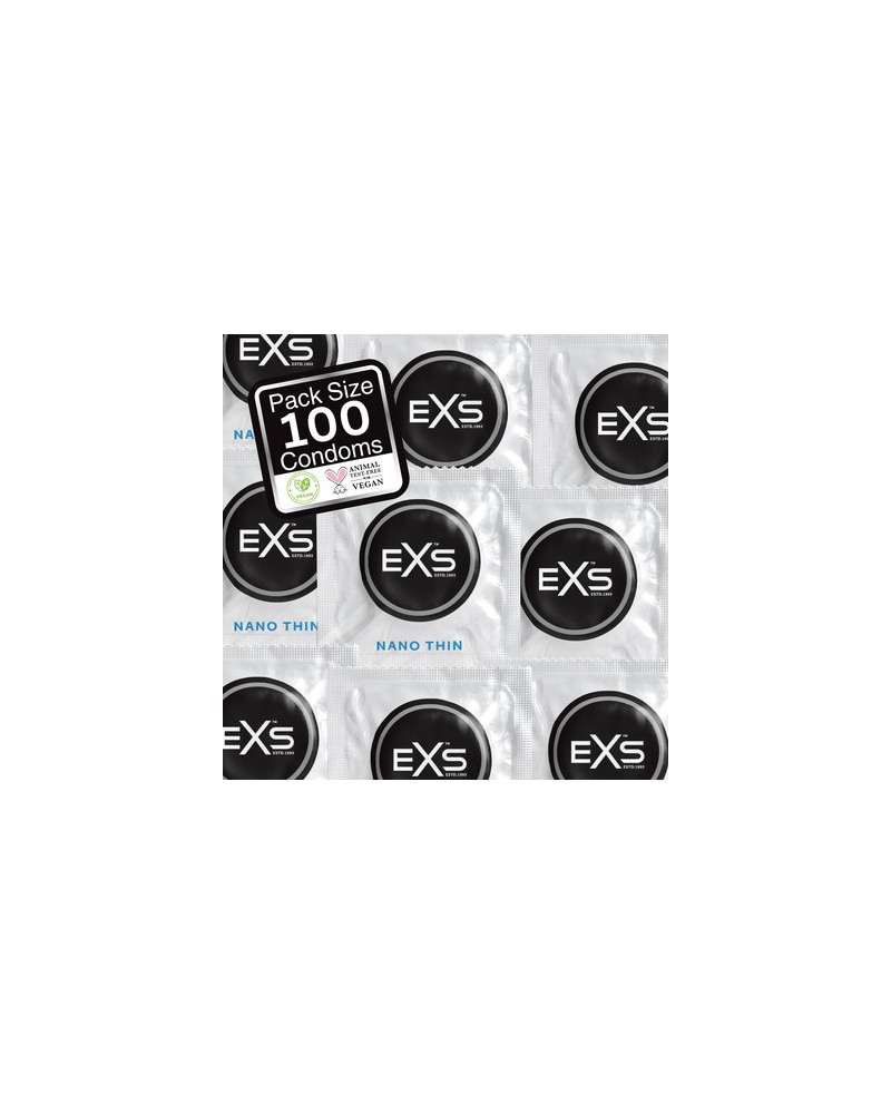 Préservatifs fins Nano Thin x100 