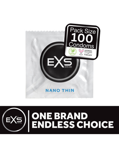 Préservatifs fins Nano Thin x100 