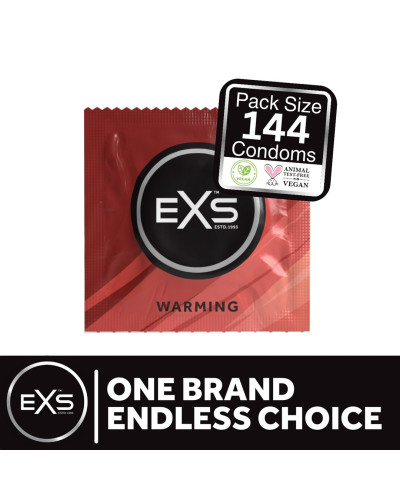 Préservatifs effet Chauffant x144 
